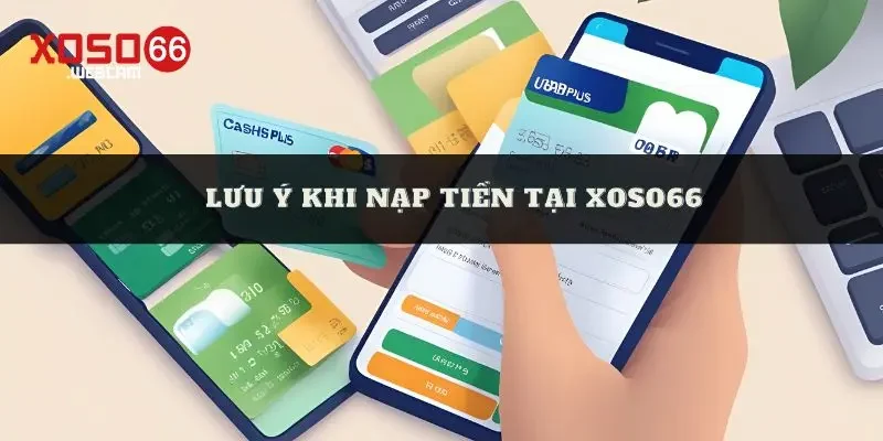 Nạp tiền Những lưu ý cần nhớ khi nạp tiền tại Xoso66